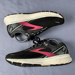 Brooks Ghost 14 Women’s Size 9 Running Shoes Black Training Sneakers 1203561B013